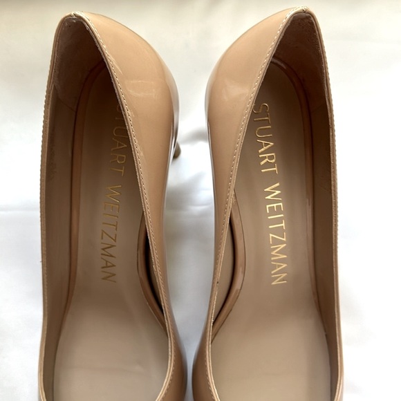 New Stuart Weitzman Patent Leather Shoes. Size 7.5. - Picture 3 of 8